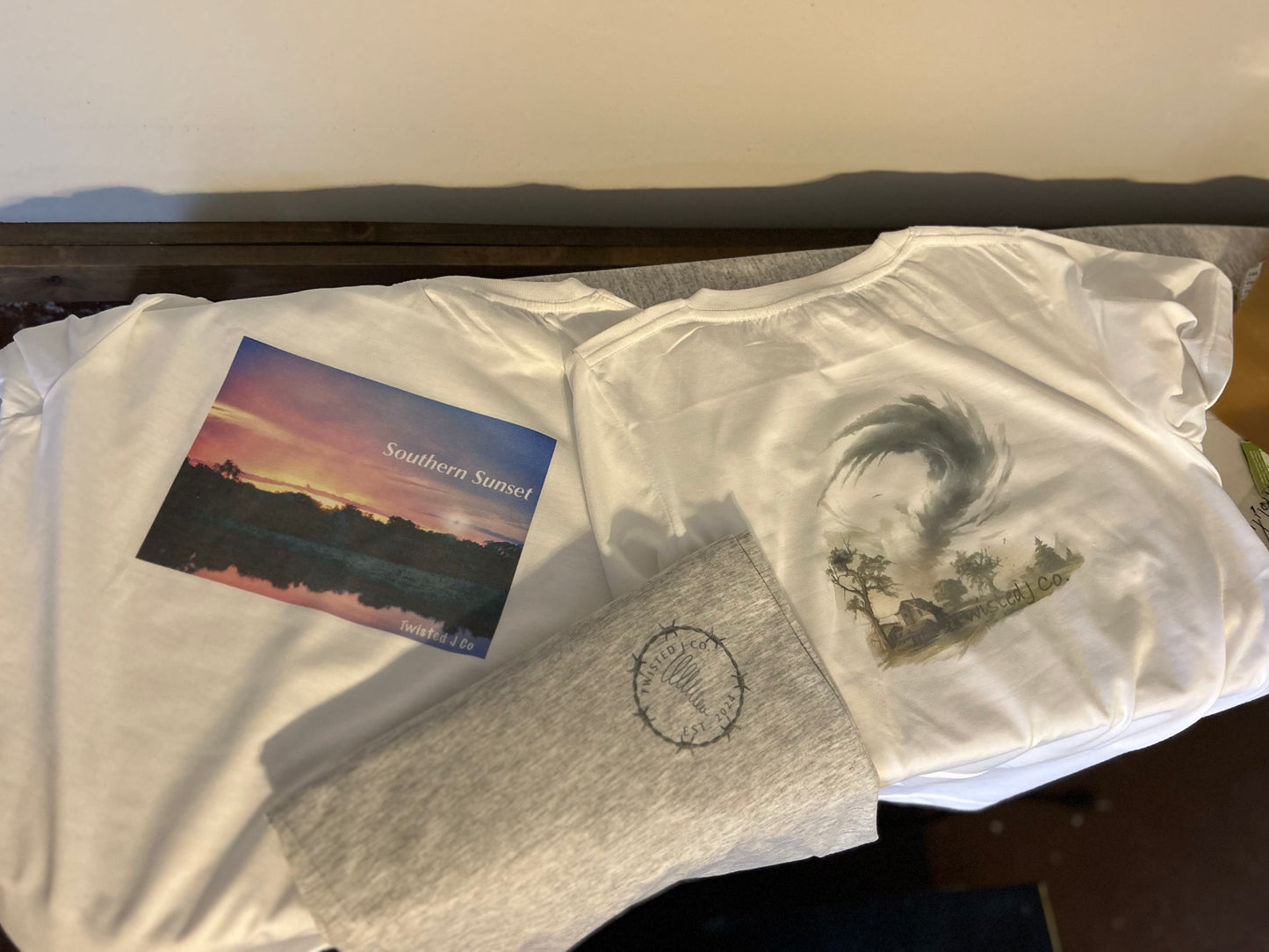 Twisted J Shirt Sample