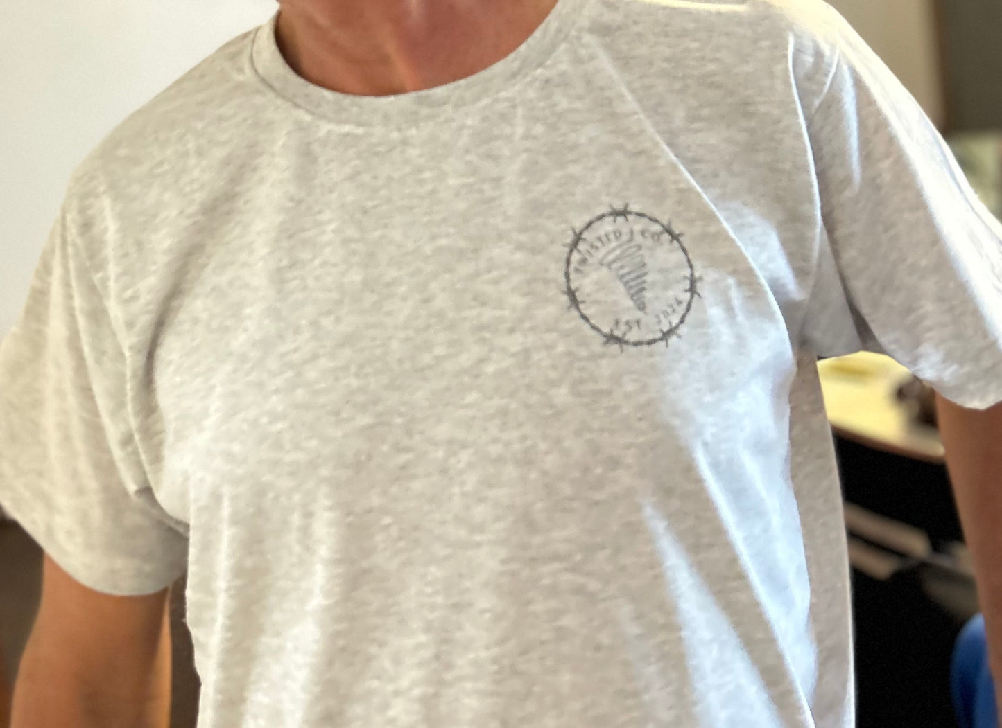 Twisted J Shirt Sample