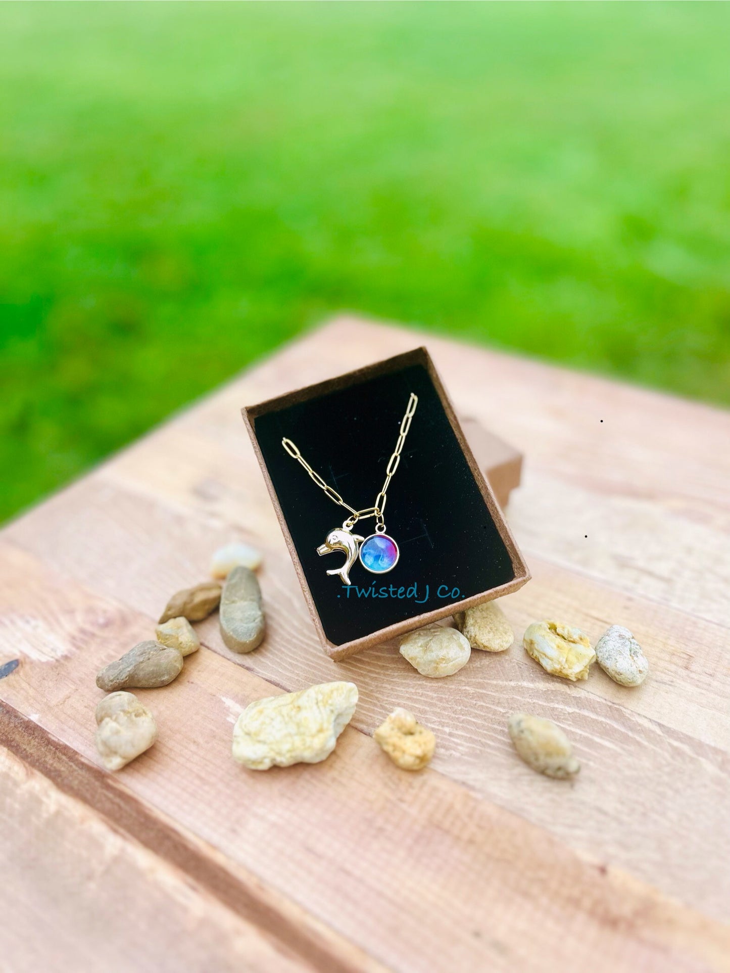Dolphin Blues Necklace