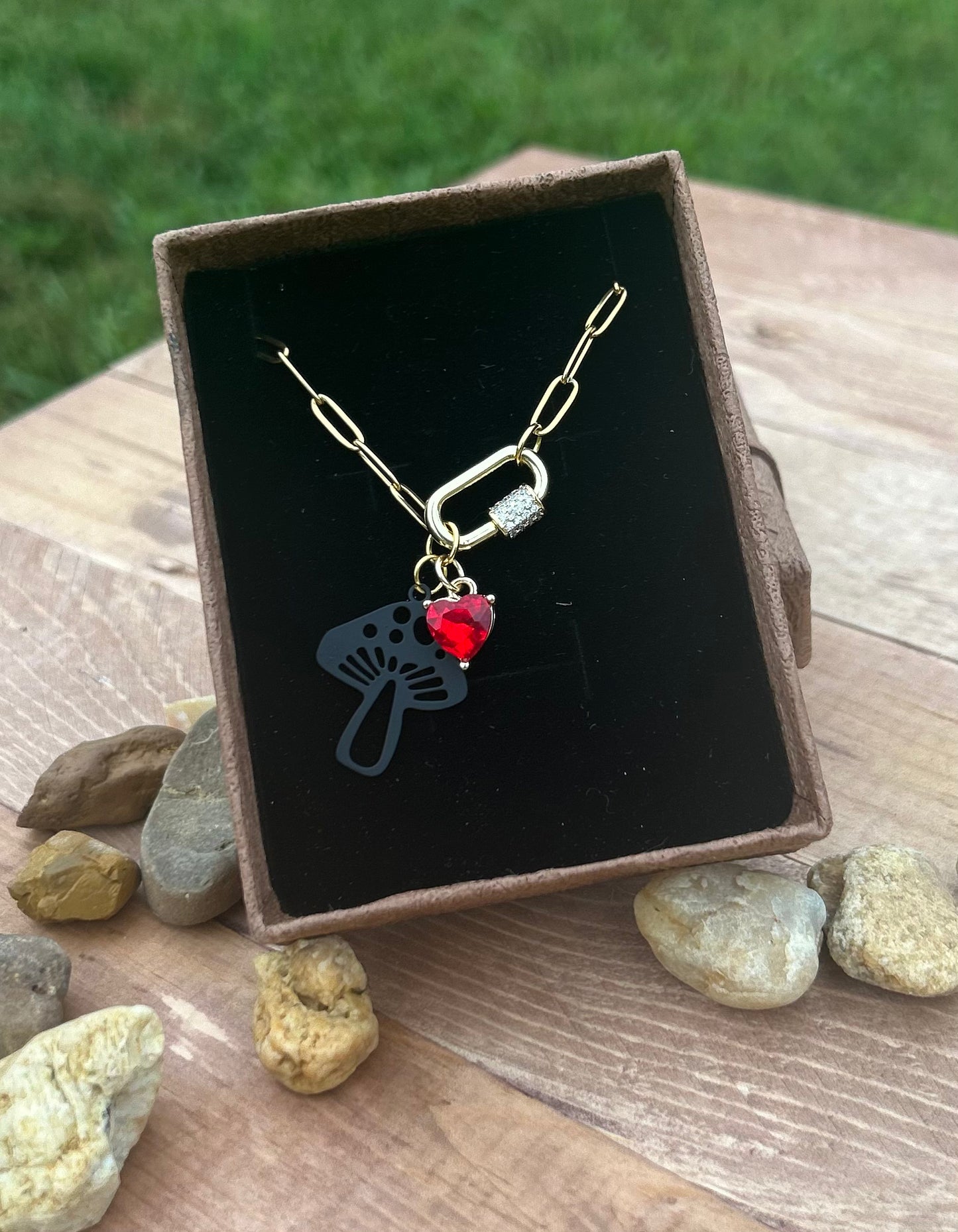 Fairly Mushroom Necklace