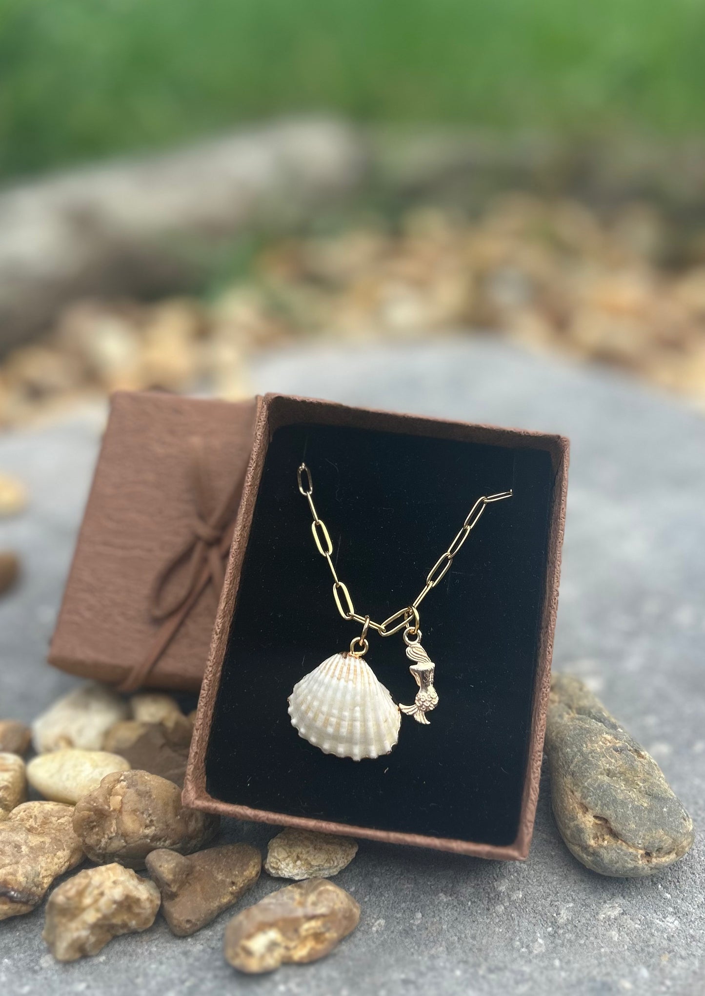 Seashell Mermaid Necklace