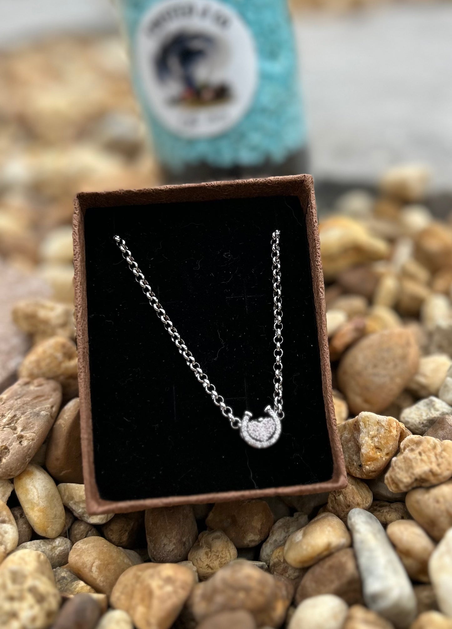 Horseshoe Heart Necklace