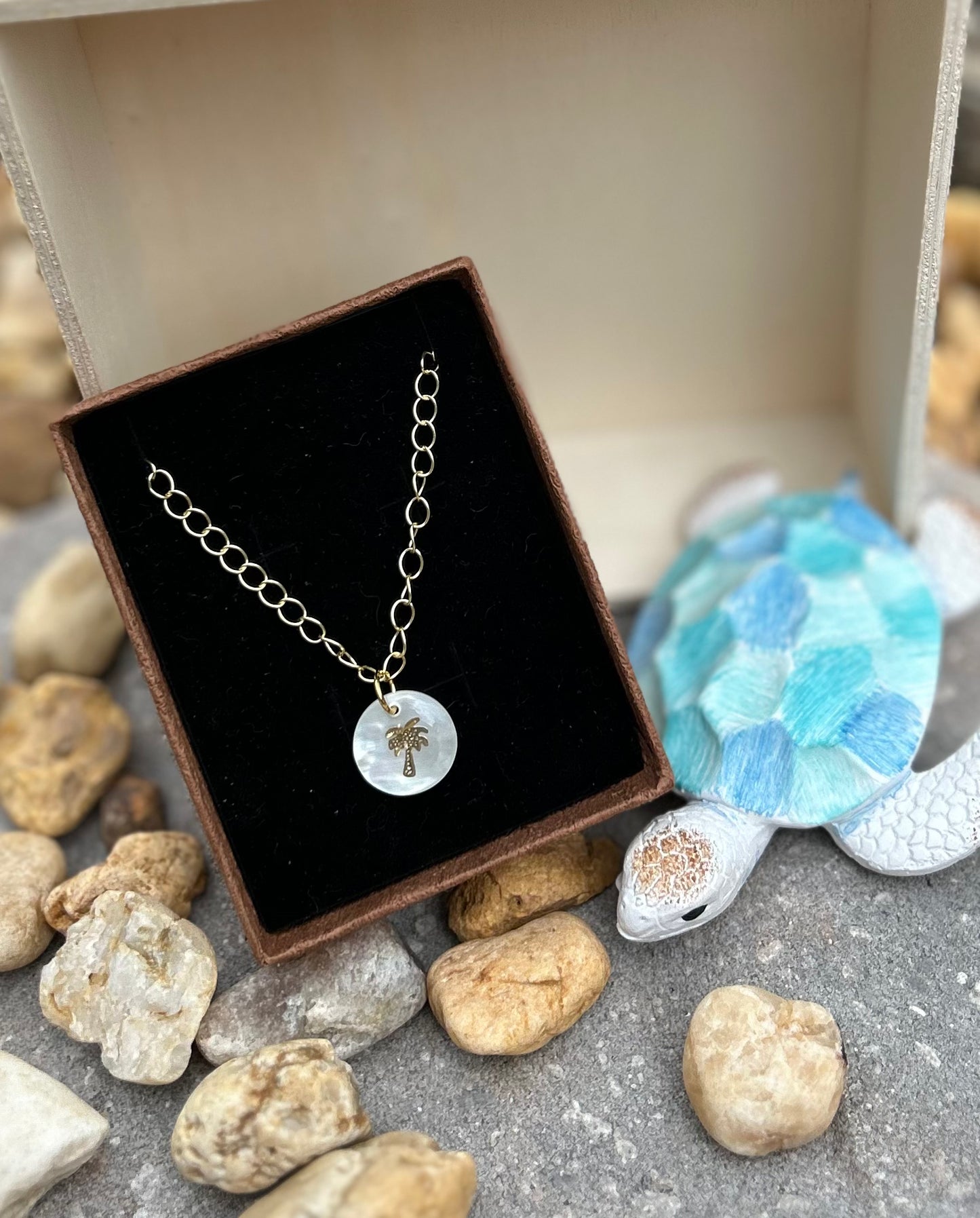 Palm Tree Necklace