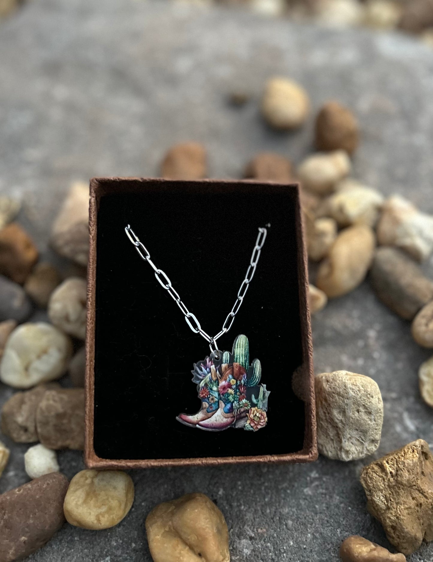 Pretty Boots Necklace