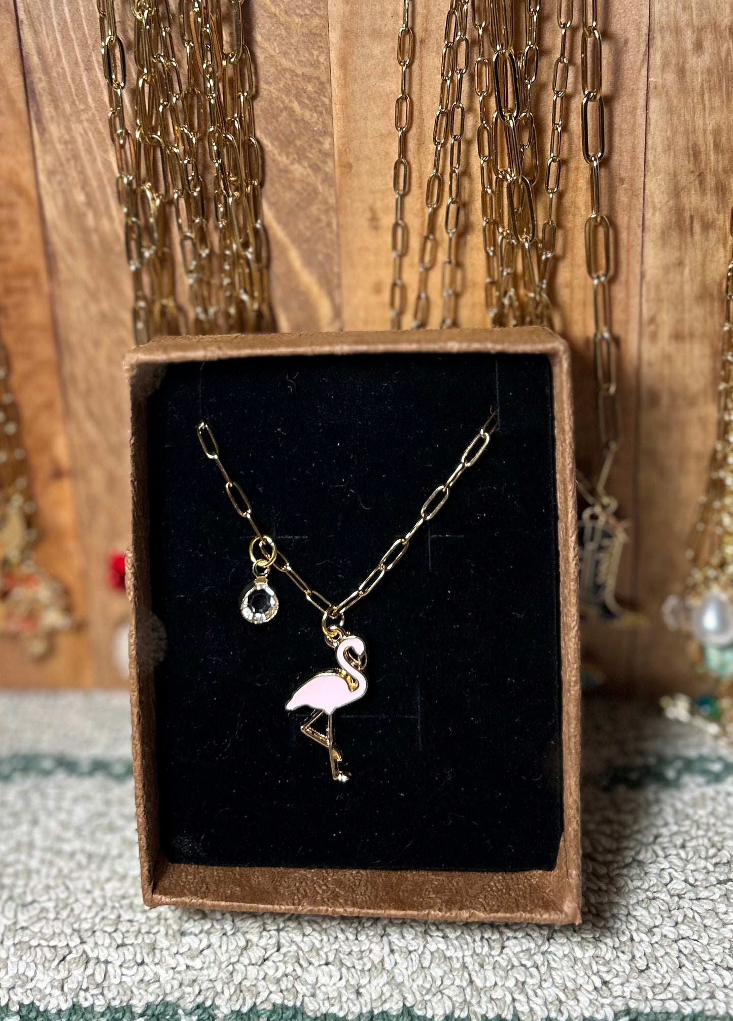 Flamingo Love Nacklace