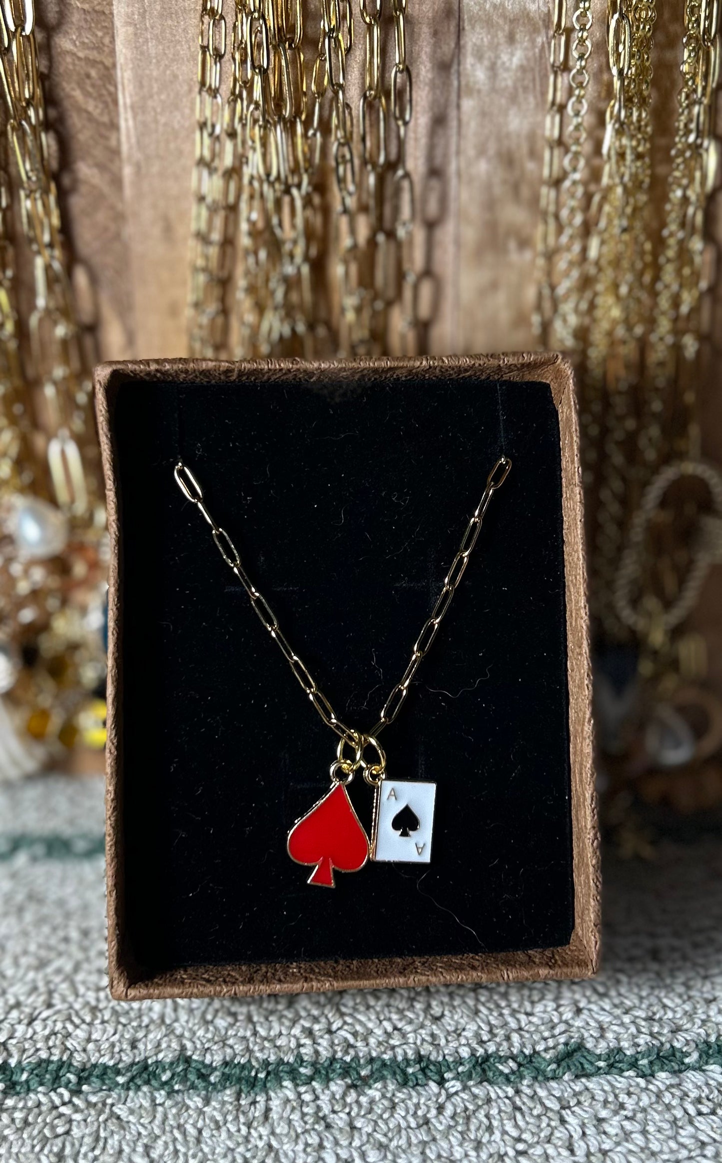 Ace of Spades Necklace