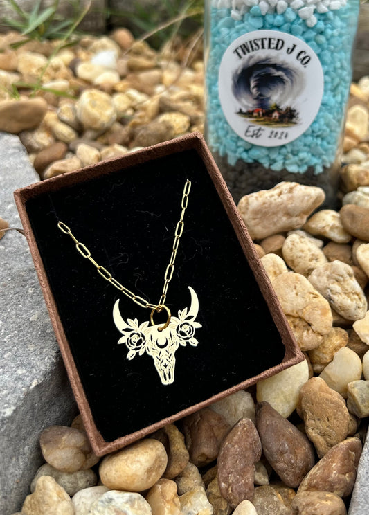 Charming Bull Necklace